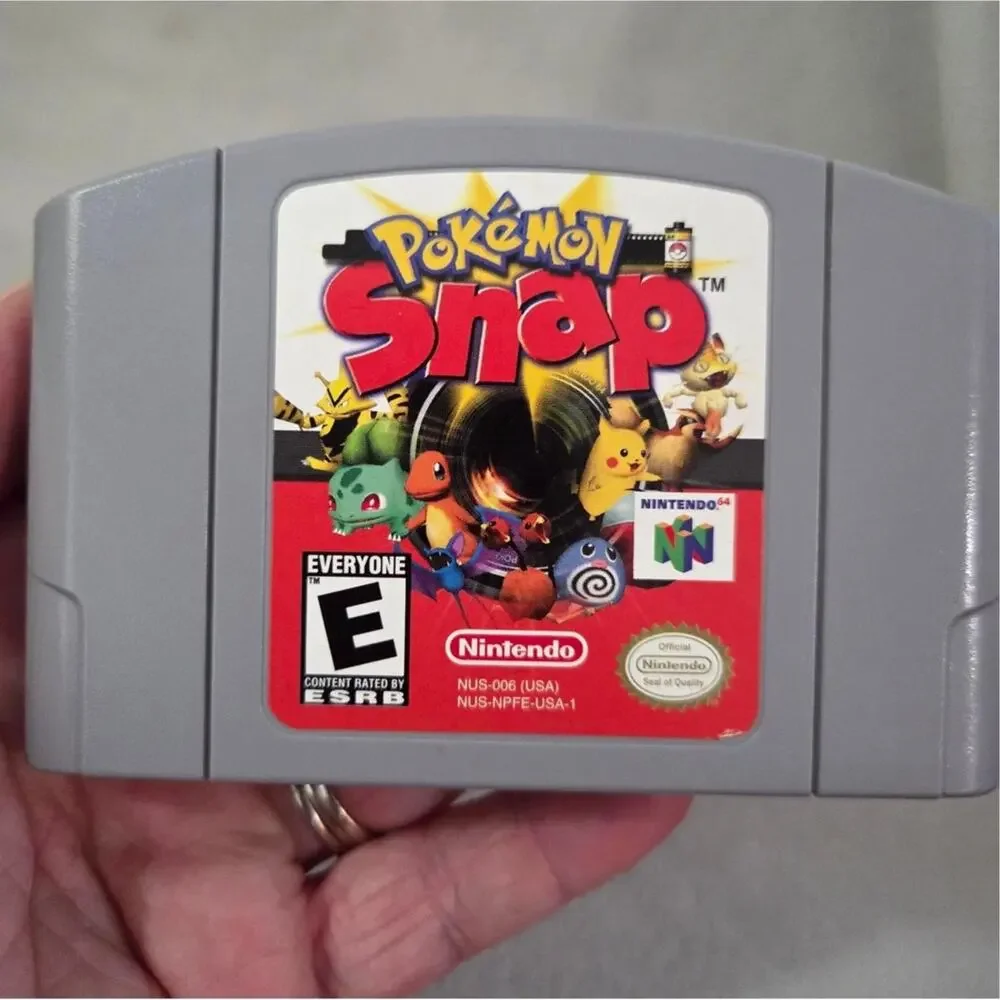 Pokemon Snap Nintendo 64 N64 Game Cartridge Authentic Tested Working